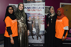 Naz, Nadine and #TeamOrange at American Sharia
